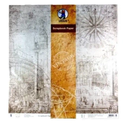 Papier do scrapbookingu 190g 30,5x30,5cm 5 ark - Galeria Hobby