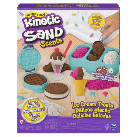 Kinetic Sand. Piasek kinetyczny, lodziarnia