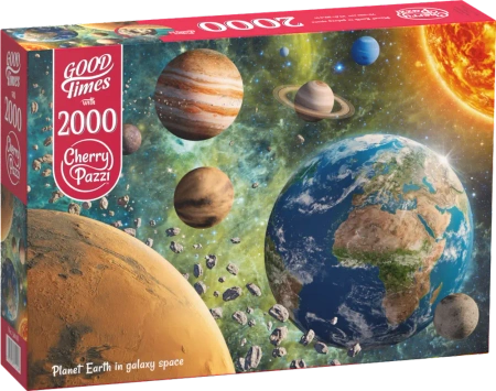 Puzzle 2000 CherryPazzi  Planet Earth in Galaxy 50118