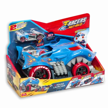 T-Racers Shark Squad Launcher - Magic Box Toys Polska (L)