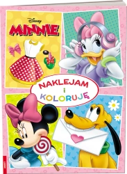 Minnie Naklejam i koloruję NAK-9107 - opracowanie zbiorowe