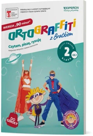 Ortograffiti z Bratkiem 2. Wersja 90 minut ćw cz.1 - Izabela Mańkowska, Małgorzata Rożyńska