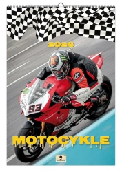 Kalendarz 2026 ścienny motocykle - Pan Kalendarzyk