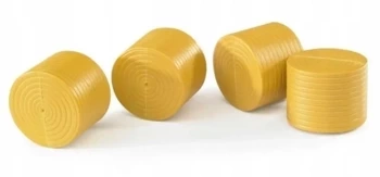 Sprasowane bele siana (żółte) - Bruder