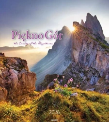 Kalendarz 2026 ścienny 32x32cm Piękno gór - AVANTI