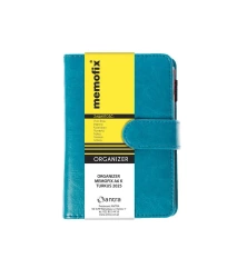 Organizer Memofix 2026 A6 K turkus - Antra
