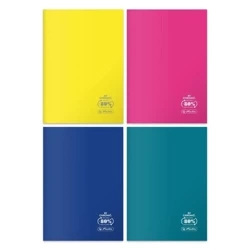Zeszyt B5/60K kratka Eco PP Colors (5szt) - HERLITZ