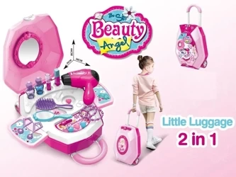 Zestaw Piękności w walizce różowy - Madej
