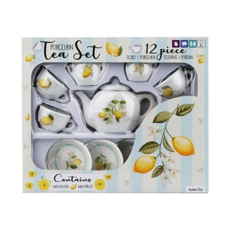 Serwis dla dzieci porcelanowy Lemon 12el - Barbo Toys