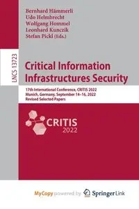 Critical Information Infrastructures Security - Hämmerli Bernhard