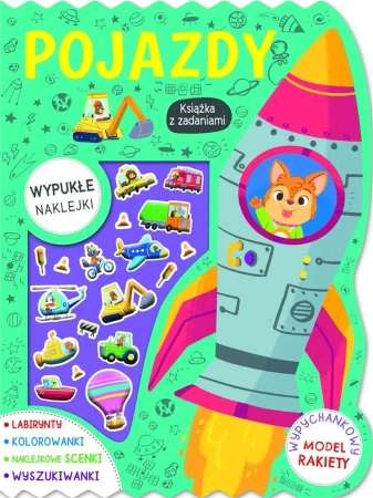 Pojazdy. Książka z zadaniami - praca zbiorowa