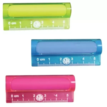 Gumka i linijka 5cm 2w1 (18szt) ASTRA - ASTRA papiernicze
