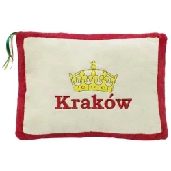 Poduszka Kraków czerwona 34x24cm - Beppe