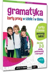 Gramatyka. Karty pracy w szkole i w domu SP 2-3 - Marta Kurdziel