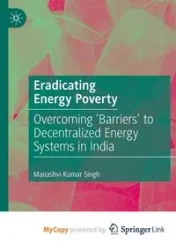 Eradicating Energy Poverty - Singh Manashvi Kumar