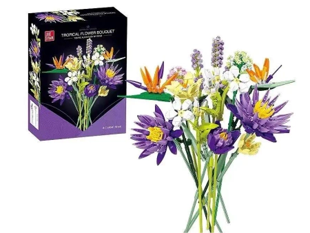 Klocki - bukiet kwiatów - ADAR