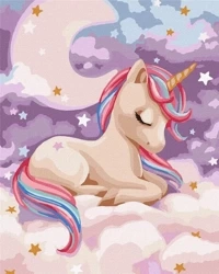 Malowanie po numerach - Magiczny sen 40x50cm - Ideyka