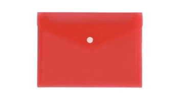 Teczka koperta A5 satyna czerwona - Biurfol