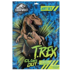 Kolorowanka z naklejkami Part Jurajski - Diakakis