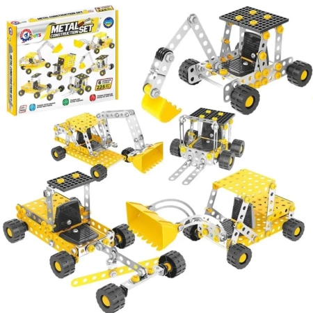 Konstruktor metalowy 225el - Technok