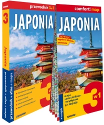Japonia 3w1 przewodnik + atlas + mapa - praca zbiorowa