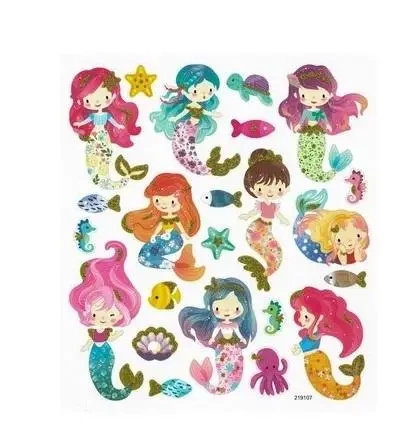 Naklejki papierowe - Syrenki 23szt - Dalprint