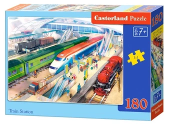 Puzzle 180 Train Station CASTOR - Castorland