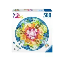 Puzzle 500 Paleta kolorów: lody - Ravensburger