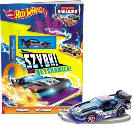 Mattel Hot Wheels. Szybki jak błyskawica - praca zbiorowa