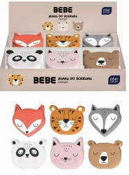 Gumka do ścierania BB Friends (24szt) - INTERDRUK