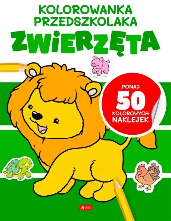 Kolorowanka przedszkolaka. Zwierzęta - praca zbiorowa