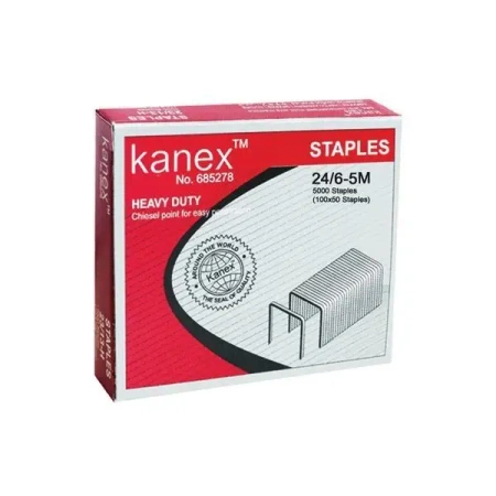 Zszywki 24/6-5M KANEX
