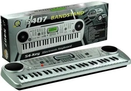 Organy LCD 54 klawisze - Leantoys