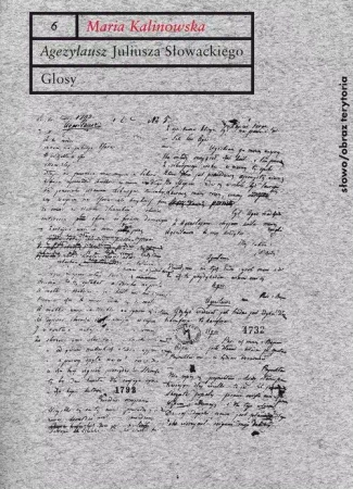 Agezylausz Juliusza Słowackiego - Maria Kalinowska
