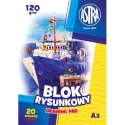Blok rysunkowy A3, 20 kartek