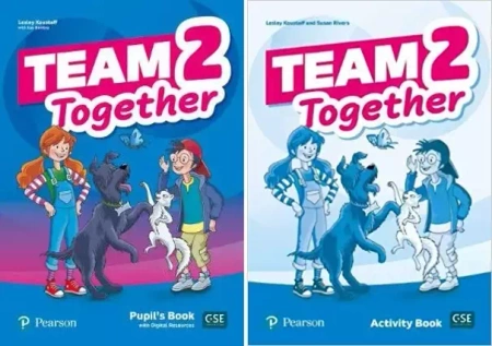 TEAM TOGETHER 2 PODRĘCZNIK + ĆWICZENIA PEARSON - Lesley Koustaff, Susan Rivers