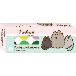 Farby plakatowe PUSHEEN 12 kolorów 20 ml - ST-Majewski