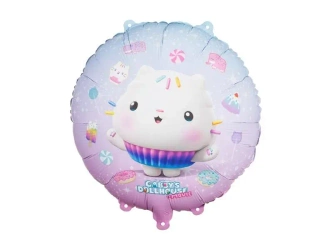 Balon foliowy pastylka Łakotek 35cm - PartyDeco