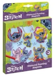 Zestaw magnesy do wyklejenia diamencikami Stitch - Grafix