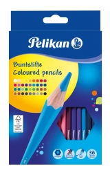 Kredki ołówkowe 36 kolorów - PELIKAN