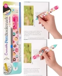 Pen Boomkark zakładka długopis - Pączki + wkłady - Thinking Gifts