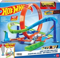 Tor samochodowy Zakręcone Tornado zestaw - Hot Wheels