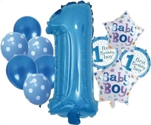 Zestaw balonów Boy 1 12el - GoParty