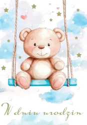 Kartka okolicznościowa Urodziny - Trend