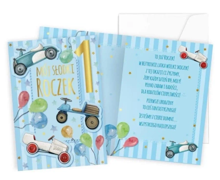 Karnet B5 Urodziny - Kukartka