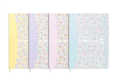 Notatnik A5/80K kratka Floral mix OXFORD