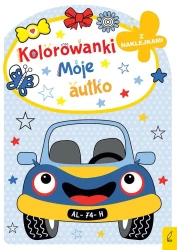 Kolorowanka z wykrojnikiem. Moje autko - Opracowanie zbiorowe