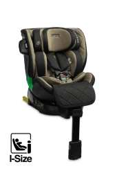 Fotelik Turox I-Size khaki (40-150cm)