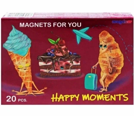 Zestaw magnesów Szczęśliwe momenty - Maksik