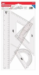 Zestaw geometryczny przezroczysty - MP Main Paper